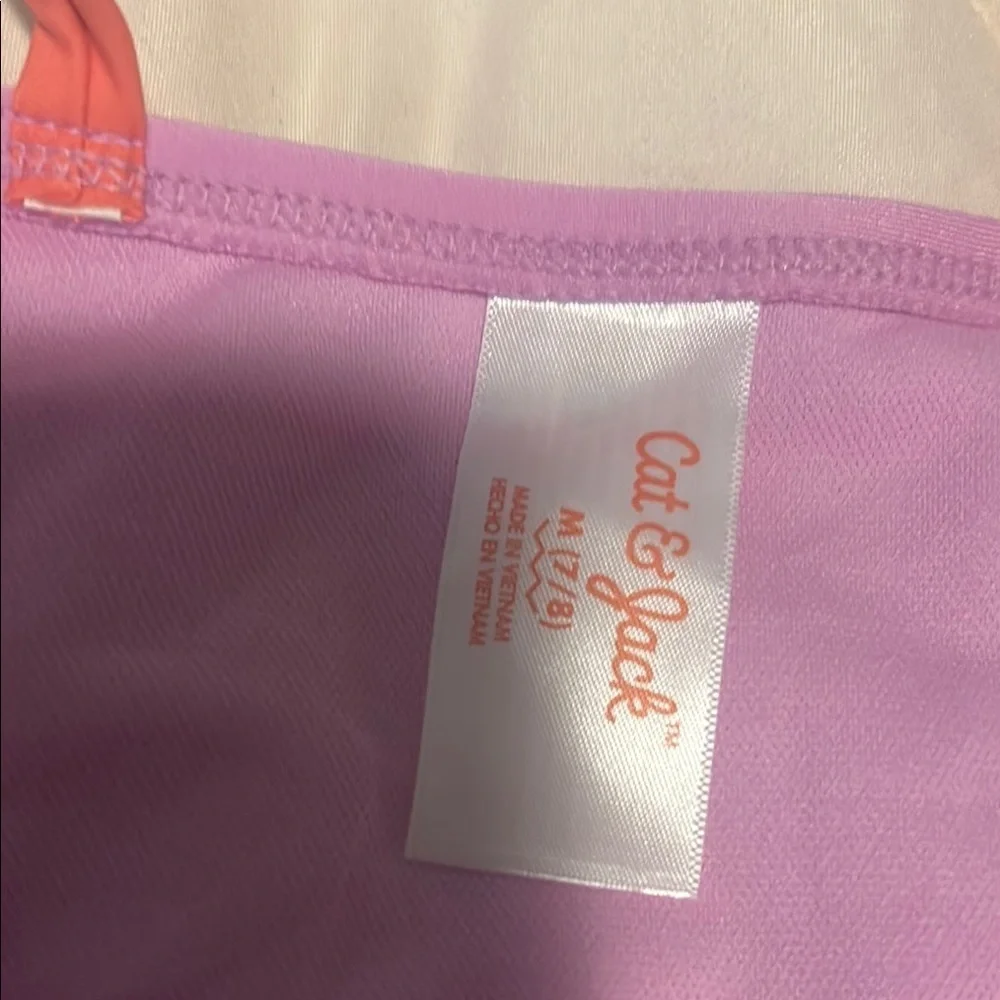 Cat & Jack Pink and Orange Bikini Swimwear